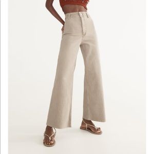 Zara marine straight jeans in stone wash NWT